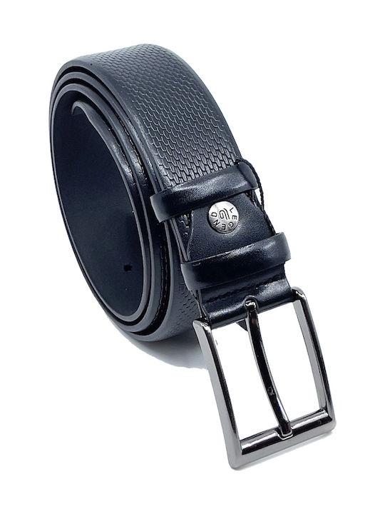 Legend Accessories Men's Leather Belt Black