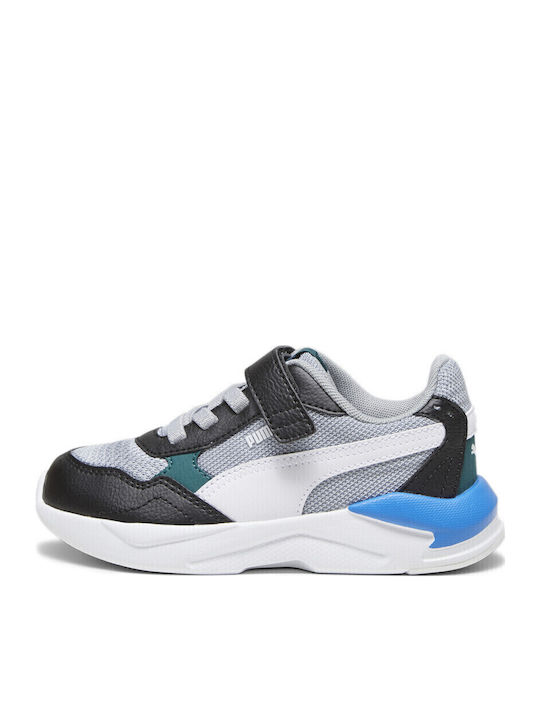 X-Ray Speed Lite Kids Sports Shoes Running with Hoop & Loop Closure Gray