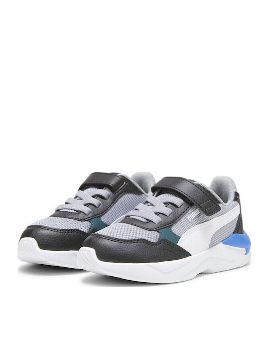 X-Ray Speed Lite Kids Sports Shoes Running with Hoop & Loop Closure Gray
