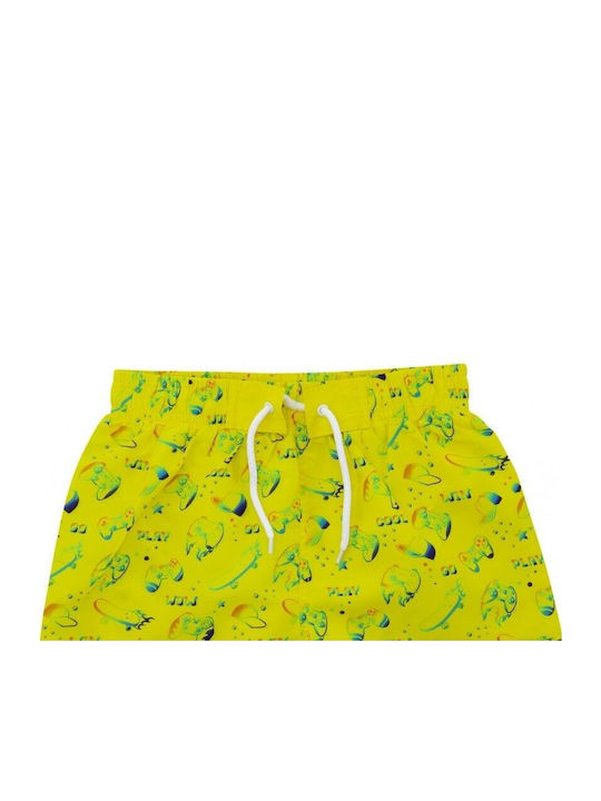 Funky Kids Swimwear Swim Shorts Yellow