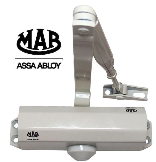 Assa Abloy Μηχανισμός Επαναφοράς Πόρτας Ασημί