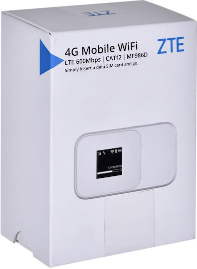 ZTE 4G uFi MF986D Wireless 4G Modem / Router DSL portabil Wi-Fi 5