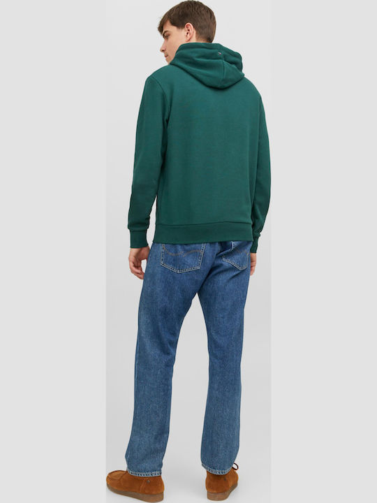 Jack & Jones 12216335 Зелена с Качулка