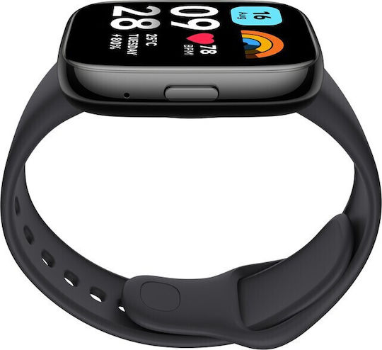 Xiaomi Redmi Watch 3 Active 47mm Waterproof with Heart Rate Monitor (Black)
