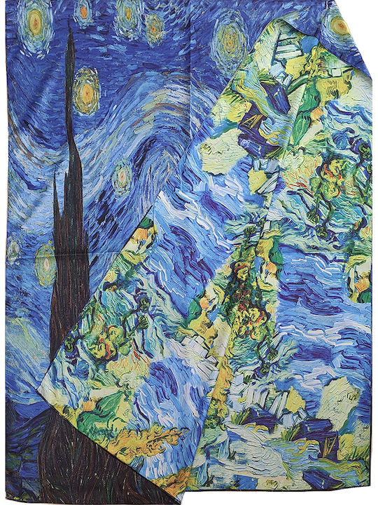 Women's Silk Scarf Blue Women's Silk Scarf Blue