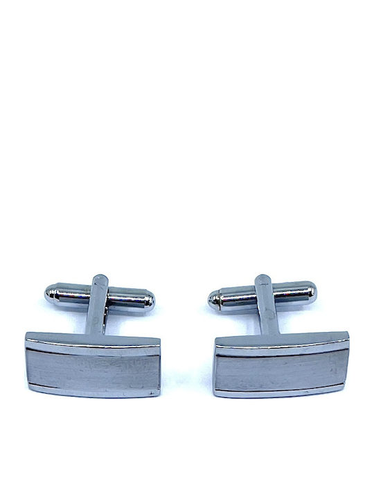 Legend Accessories Мансети от Silver в Сребрист Цвят