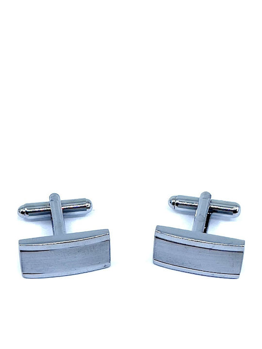 Legend Accessories Мансети от Silver в Сребрист Цвят