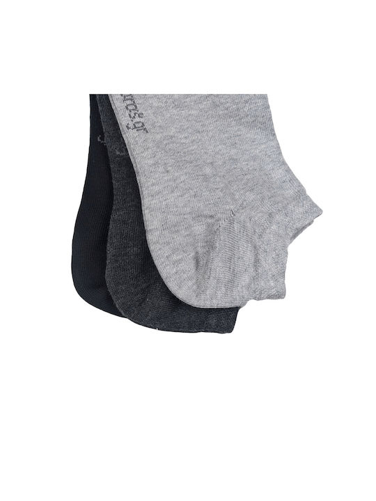 SOCKEN SOCKENSET 3TLG. SCHWARZ/GRAU SCHWARZ/GRAU SCHWARZ/GRAU IF 905 DAL (905/305-BLACK/GRAY BLACK/GREY IF)