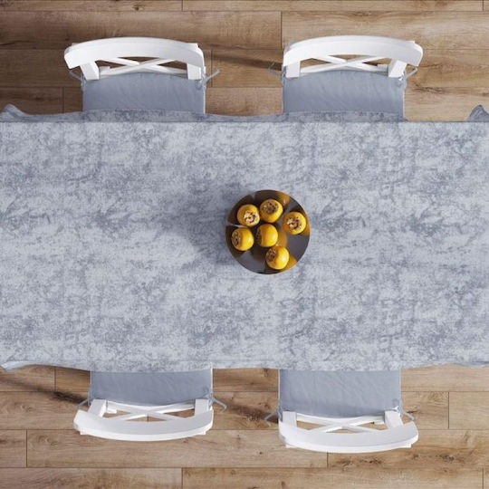 Dimcol Καρέ Τραπεζομάντηλο Αλέκιαστο Panama Shadow Light Grey 90x90εκ.
