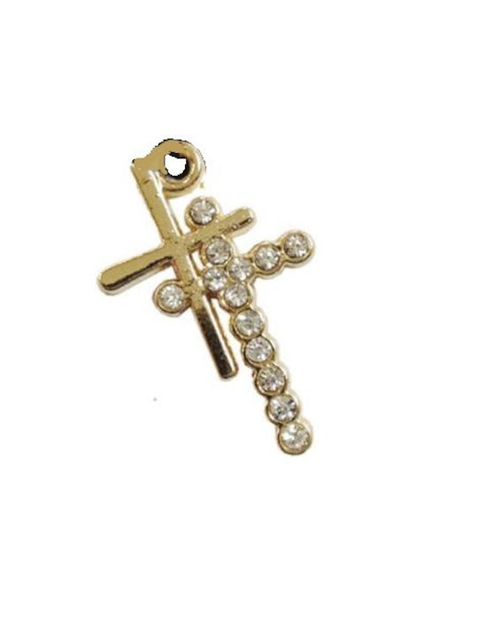 Tatu Moyo Gold Plated Cross with Cord