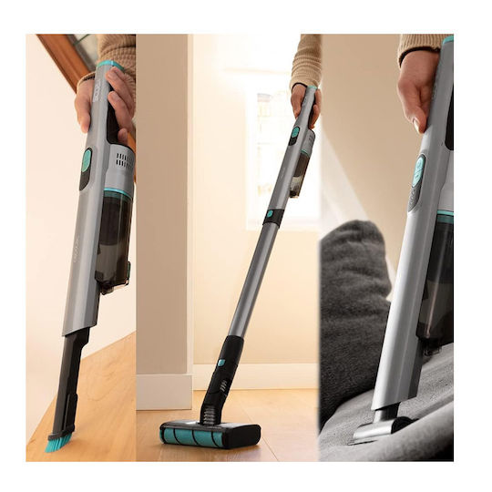 Cecotec Scoba 2100 Twice Max Wiederaufladbar 2-in-1 Staubsauger Stick & Handgerät 16.8V Gray