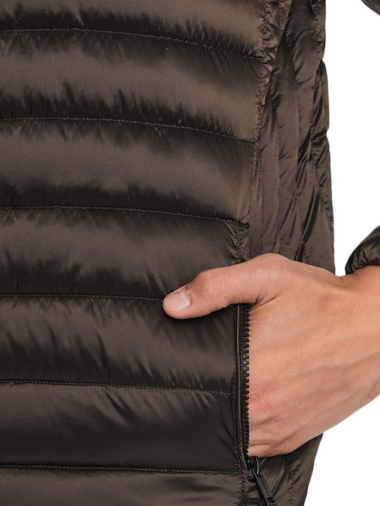 Winter Jacke Puffer Khaki