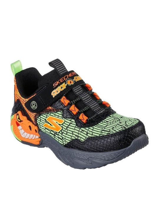 Kids Sneakers with Scratch & Lights Multicolour