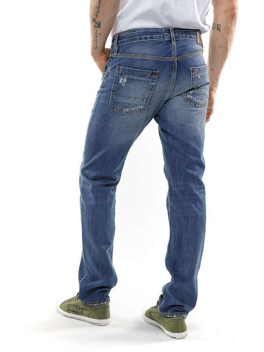 Devergo Herren Jeanshose in Regular Fit Blau