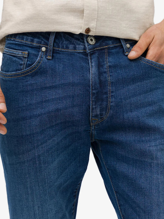 Men's Jeans Pants with Super Slim Fit Navy Blue