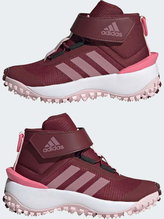 Παιδικά Μποτάκια Πεζοπορίας Fortatrail με Σκρατς Shadow Red / Wonder Orchid / Clear Pink