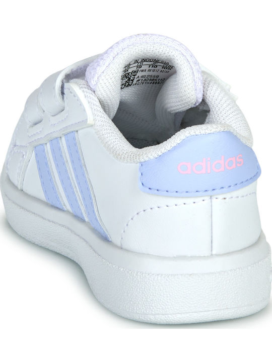 Grand Court GRAND COURT 2.0 Kinder Sneakers mit Klettverschluss Weiß