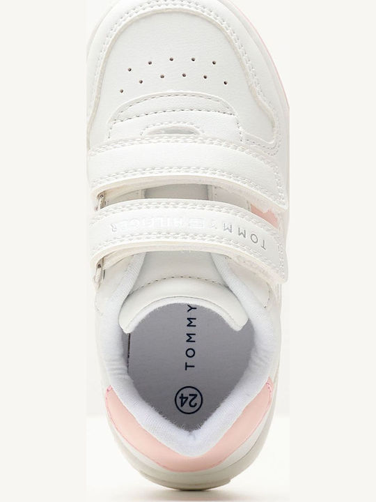 Kids Sneakers with Scratch White
