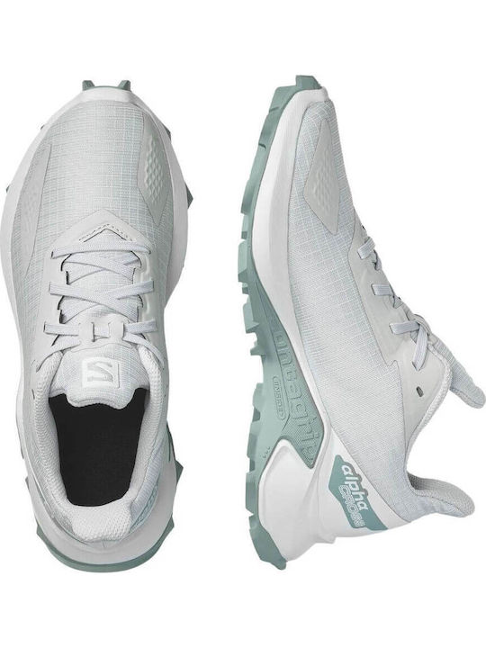 Alphacross Blast Waterproof Kids Sports Shoes Running with Laces White