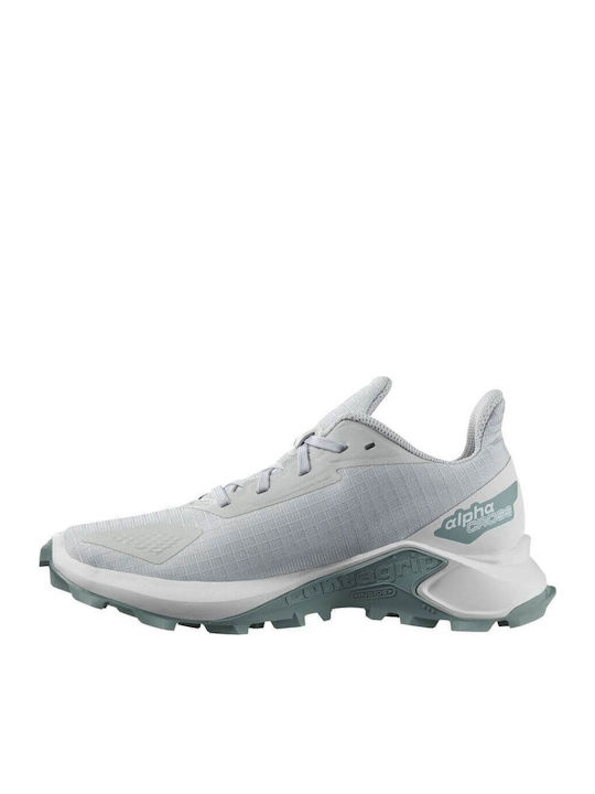 Alphacross Blast Waterproof Kids Sports Shoes Running with Laces White