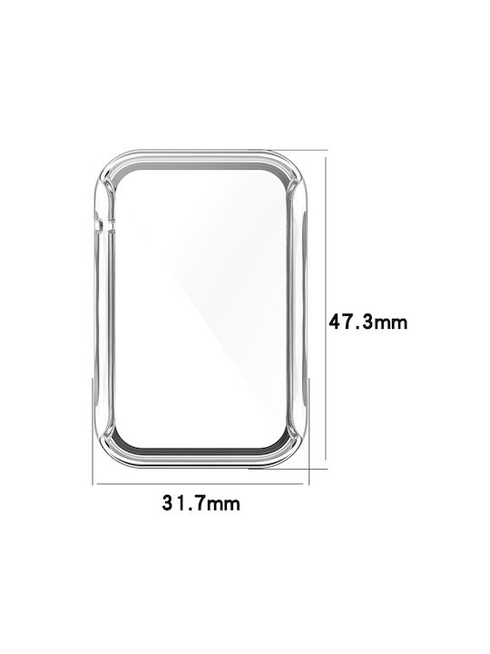 Plastikhülle in Schwarz Farbe für Mi Band 7