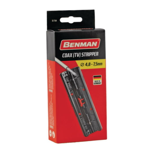 Benman Coaxial Cable Wire Stripper For Maximum Wire Gauge 7.5mm