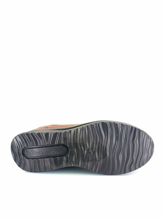 Men's Leather Casual Shoes Tabac Brown