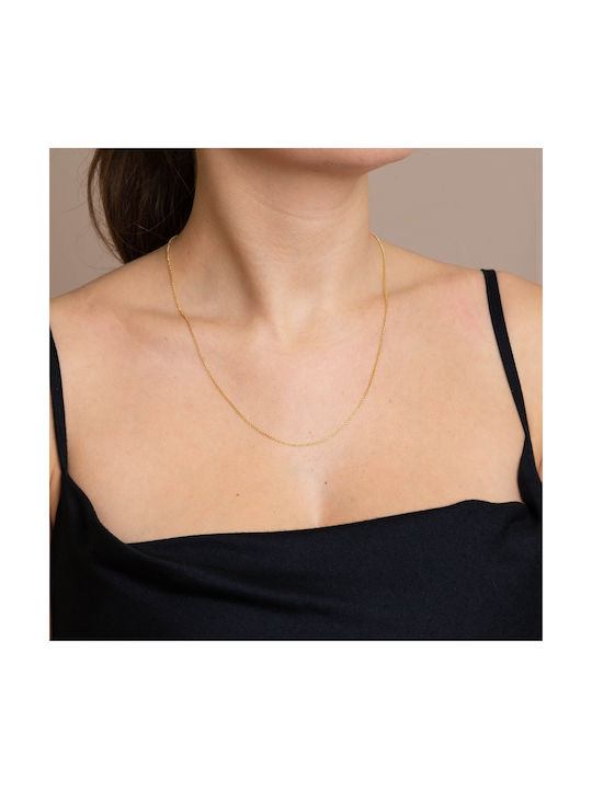 Skaras Jewels Silver Chain Neck Gold-plated