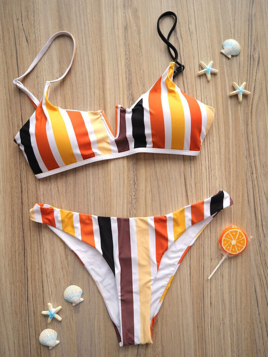 Set Bikini Μπουστάκι Ριγέ