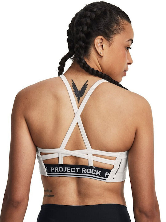 Under Armour Women's Sports Bra without Padding White