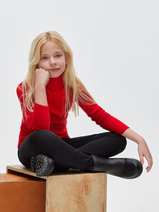 Red Turtleneck