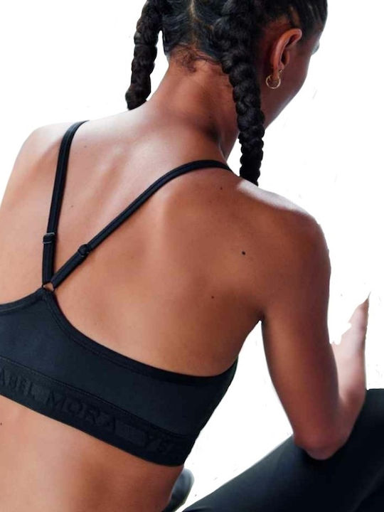 Ysabel Mora Γυναικείο Αθλητικό Μπουστάκι Μαύρο με Αφαιρούμενη Ενίσχυση