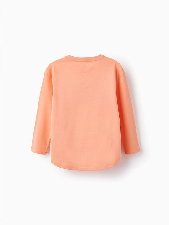 Zippy Kids Blouse Long Sleeve Orange