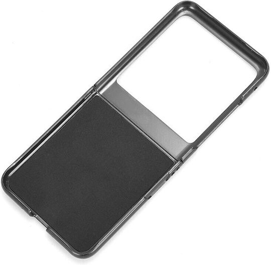 Leather Litchi Back Cover Δερμάτινο / Πλαστικό Μπλε (Razr 40 Ultra)