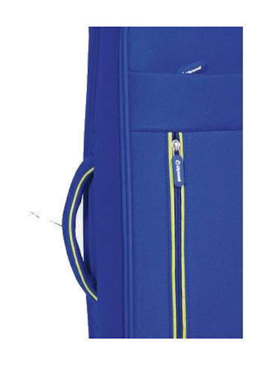 Diplomat Set Colecția Light Valize de Călătorie Material Textil Albastre Înălțime Maximă 62 cm Cu 2 Roți Set 2 Buc