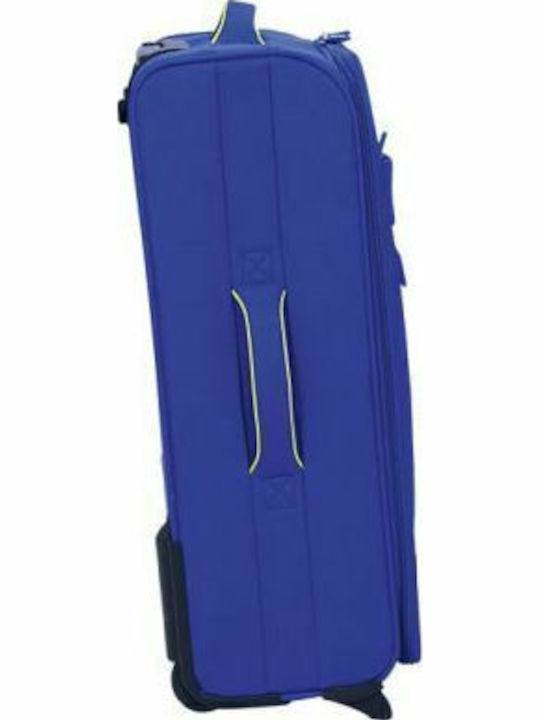 Diplomat Set Colecția Light Valize de Călătorie Material Textil Albastre Înălțime Maximă 62 cm Cu 2 Roți Set 2 Buc