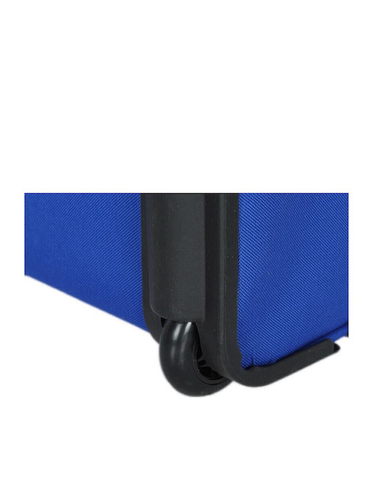 Diplomat Set Colecția Light Valize de Călătorie Material Textil Albastre Înălțime Maximă 62 cm Cu 2 Roți Set 2 Buc