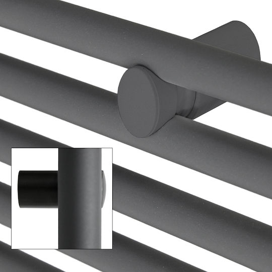 ECD Germany Electric Towel Rail 1200W 150x50cm Gray