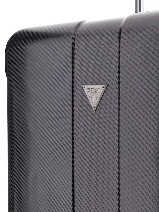 Guess Lustre2 Großer Reisekoffer Hartschalen Schwarz mit 4 Räder Höhe 69.8cm TWE68939880-BLA