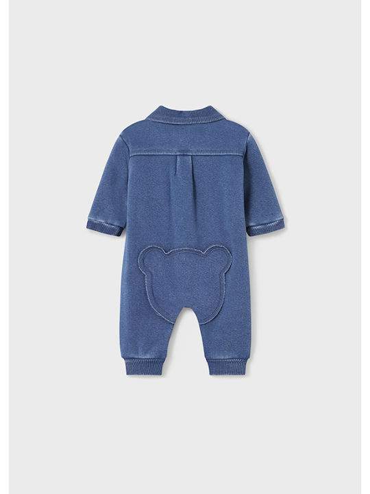 Mayoral Baby Bodysuit Set Long-Sleeved Blue