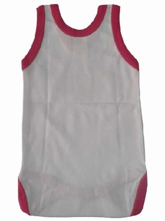 Afoi Giannakopouloi Baby Bodysuit Set Sleeveless White