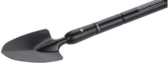 Black & Decker Straight Shovel Telescopic with Shaft 105cm and Plastic Handle
