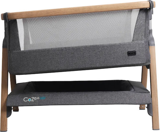 Topmark Cradle Tutti Bambini CoZee with Mattress Charcoal