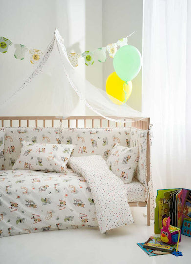 Vesta Home Baby Mosquito Net for Crib Play White Vesta Home Baby Mosquito Net for Crib Play White