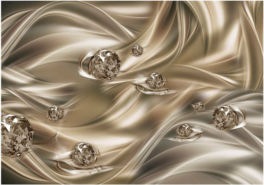 Fototapete Velvet Kiss Stoff Gold L400xB280cm 161006659