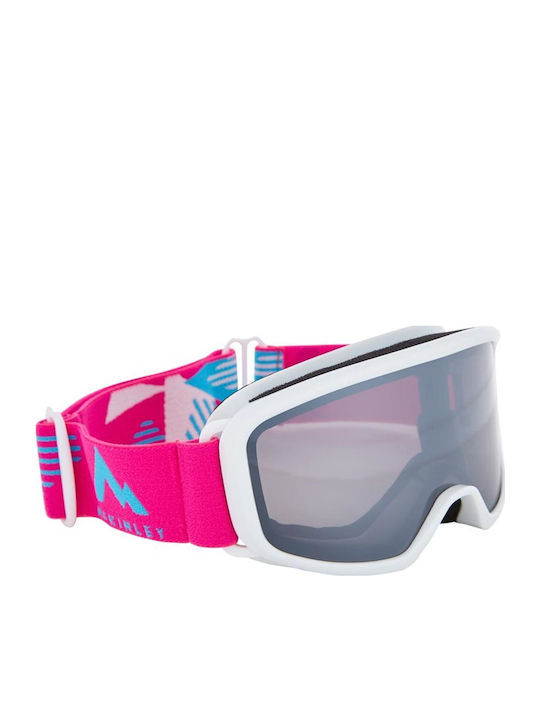 Mc Kinley Pulse S Plus Ski- und Snowboardbrillen Kinder Rosa mit Färbe in Gray