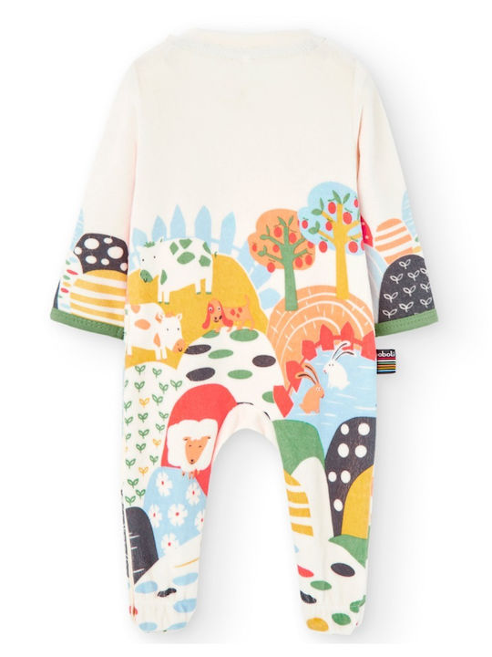 Boboli Baby Bodysuit Set Long-Sleeved Ecru