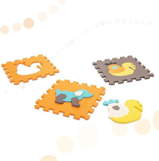 Loco Interactive Floor Puzzle with Colorful Animals 25 Pieces
