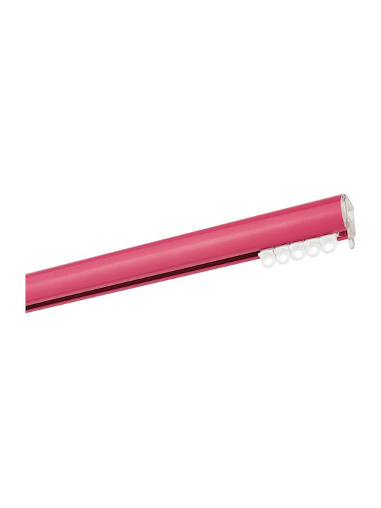 Zogometal Metalic Galerie pentru perdele Color Pop Super Gloss Dublu cu șină Φ25mm 160buc Fuchsia