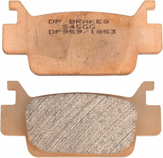DP Brakes Τακάκια Μοτοσυκλέτας Πίσω